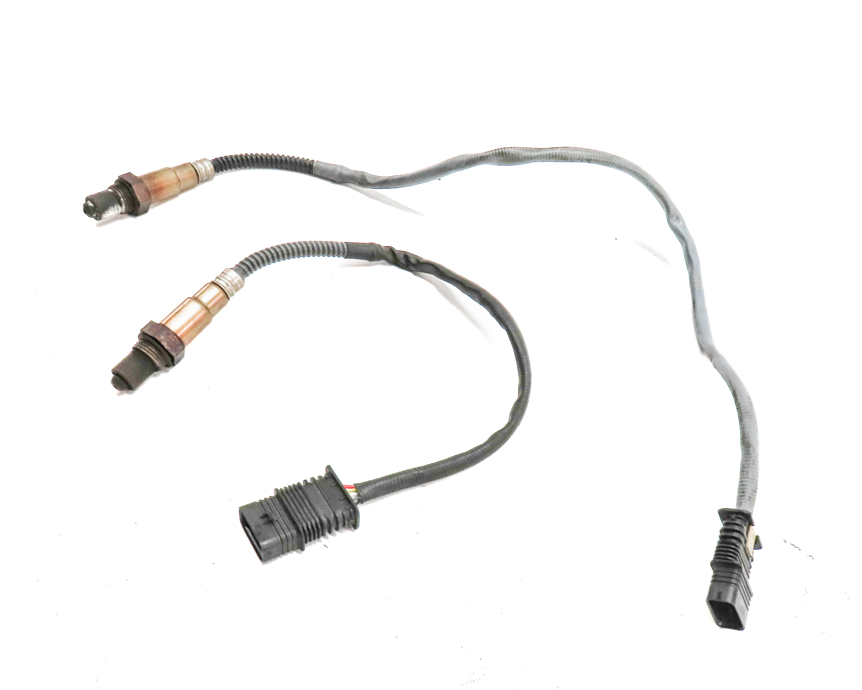 2012 BMW 535I (F10) 3.0L (N55) ENGINE OXYGEN LAMBDA PROBE WIRE SENSOR SET/2 — exact item pictured